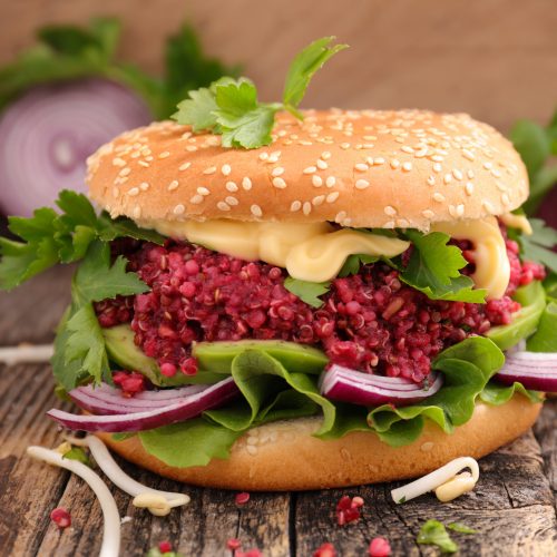 vegan healthy bean burger